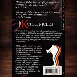 Back cover of The K Chronicles book
